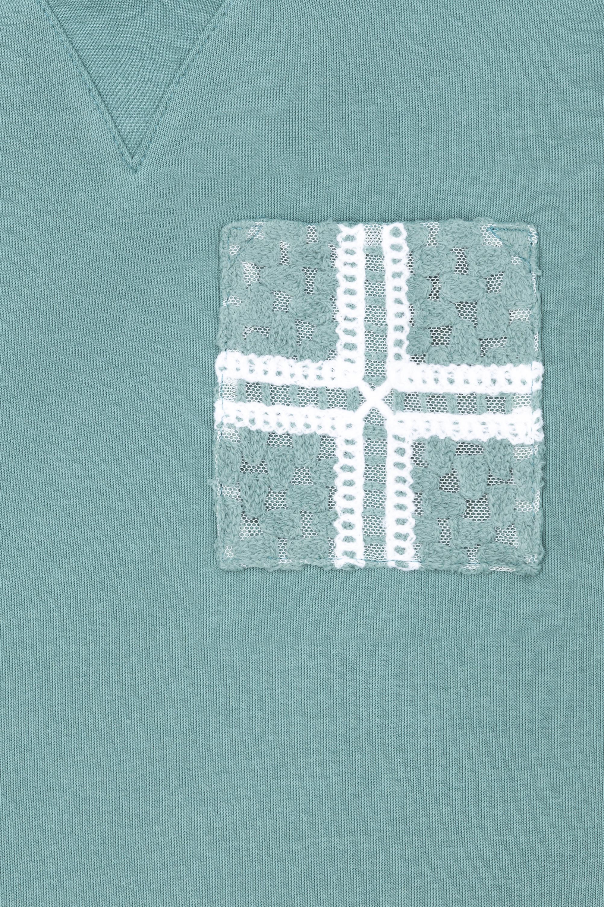 Kız Çocuk Mint Sweatshirt - Image 6