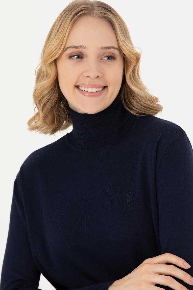 Kadın Lacivert Basic Kazak - 50269012013