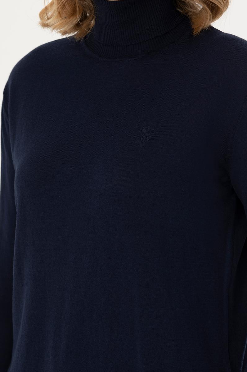 Kadın Lacivert Basic Kazak