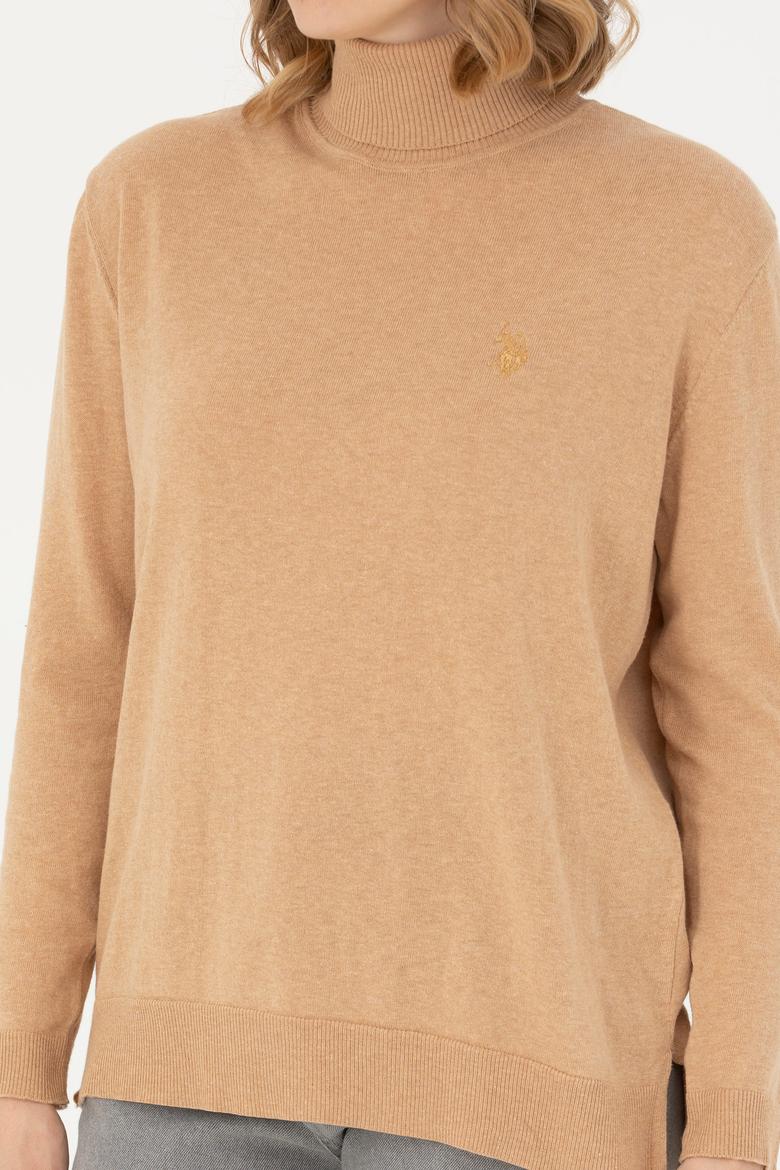 Kadın Kum Melanj Basic Kazak - 50269012054