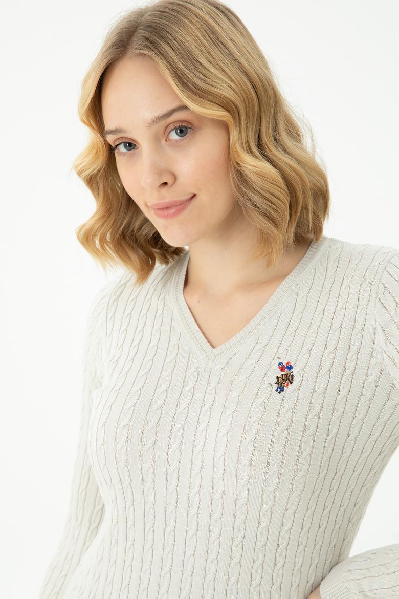 Kadın Taş Basic Kazak - 50269019099