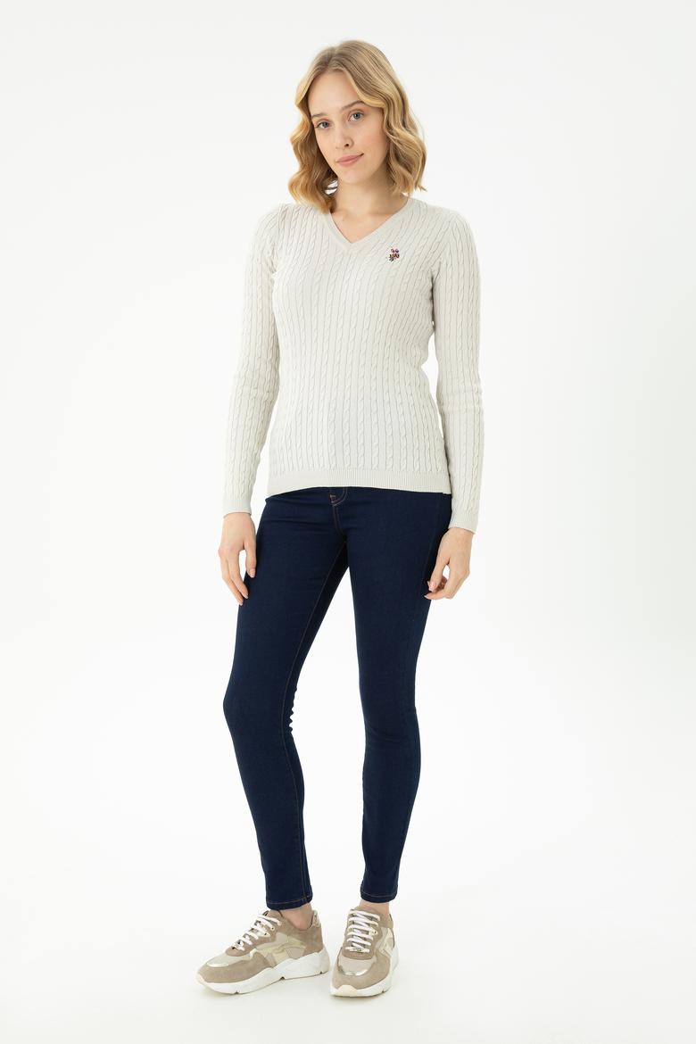 Kadın Taş Basic Kazak - 50269019099