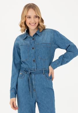 Kadın Mavi Jean Tulum - 50271116003