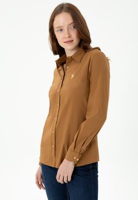 Kadın Coconut Uzun Kollu Basic Gömlek - 50271264035