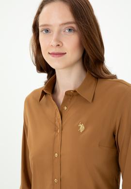 Kadın Coconut Uzun Kollu Basic Gömlek - 50271264035