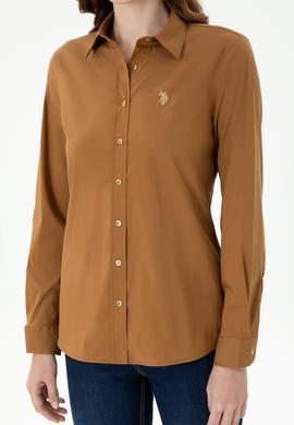 Kadın Coconut Uzun Kollu Basic Gömlek - 50271264035