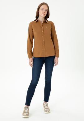 Kadın Coconut Uzun Kollu Basic Gömlek - 50271264035