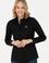 Kadın Siyah Uzun Kollu Basic Gömlek