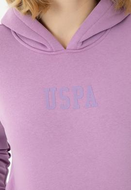 Kadın Lila Basic Sweatshirt - 50271557022