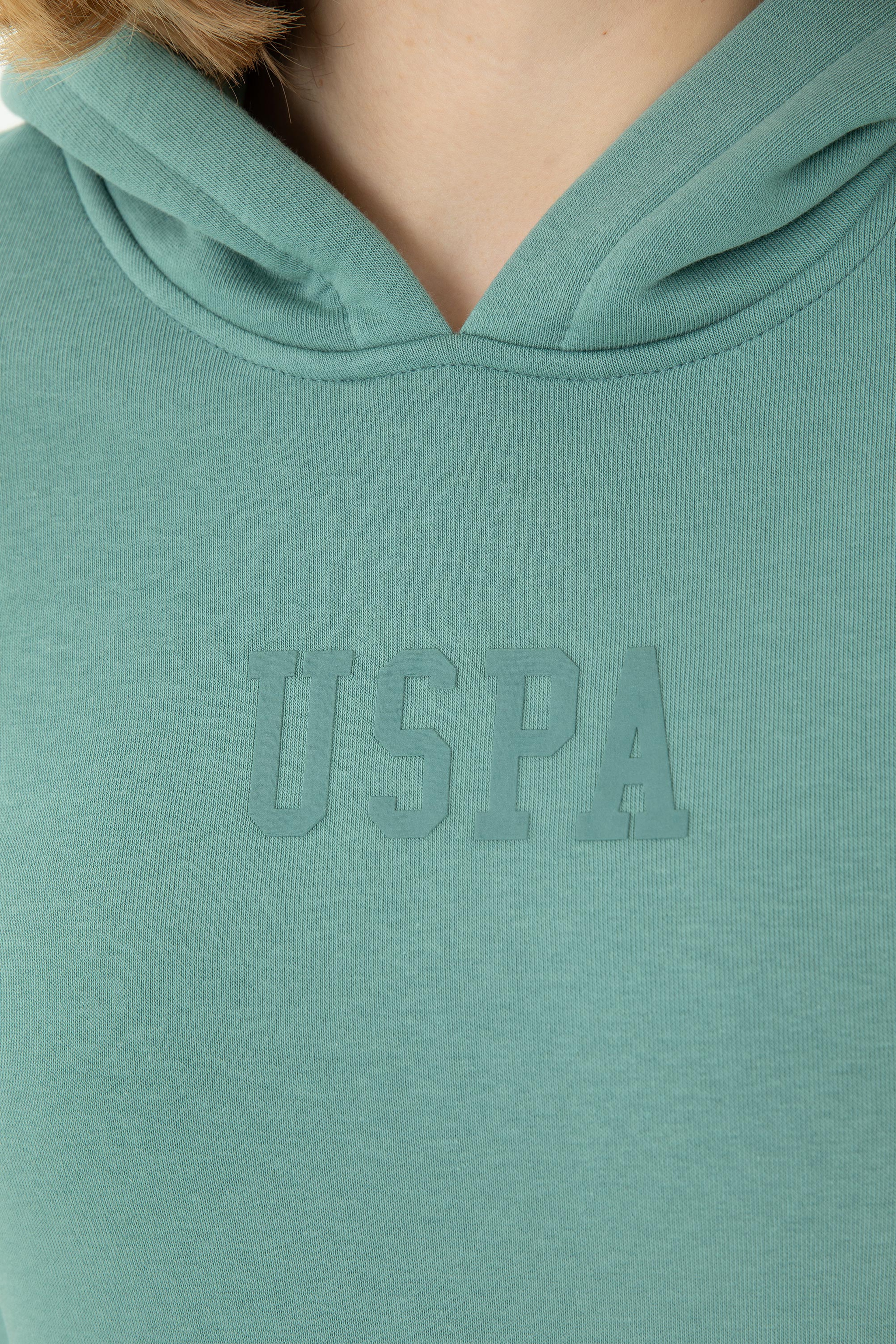 Kadın Mint Basic Sweatshirt