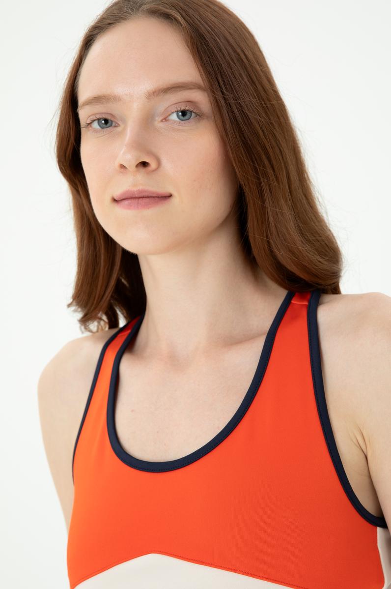 Kadın Turuncu Bustiyer