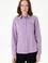 Kadın Lila Uzun Kollu Basic Gömlek