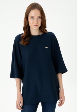 Kadın Lacivert Sweatshirt - 50272158013