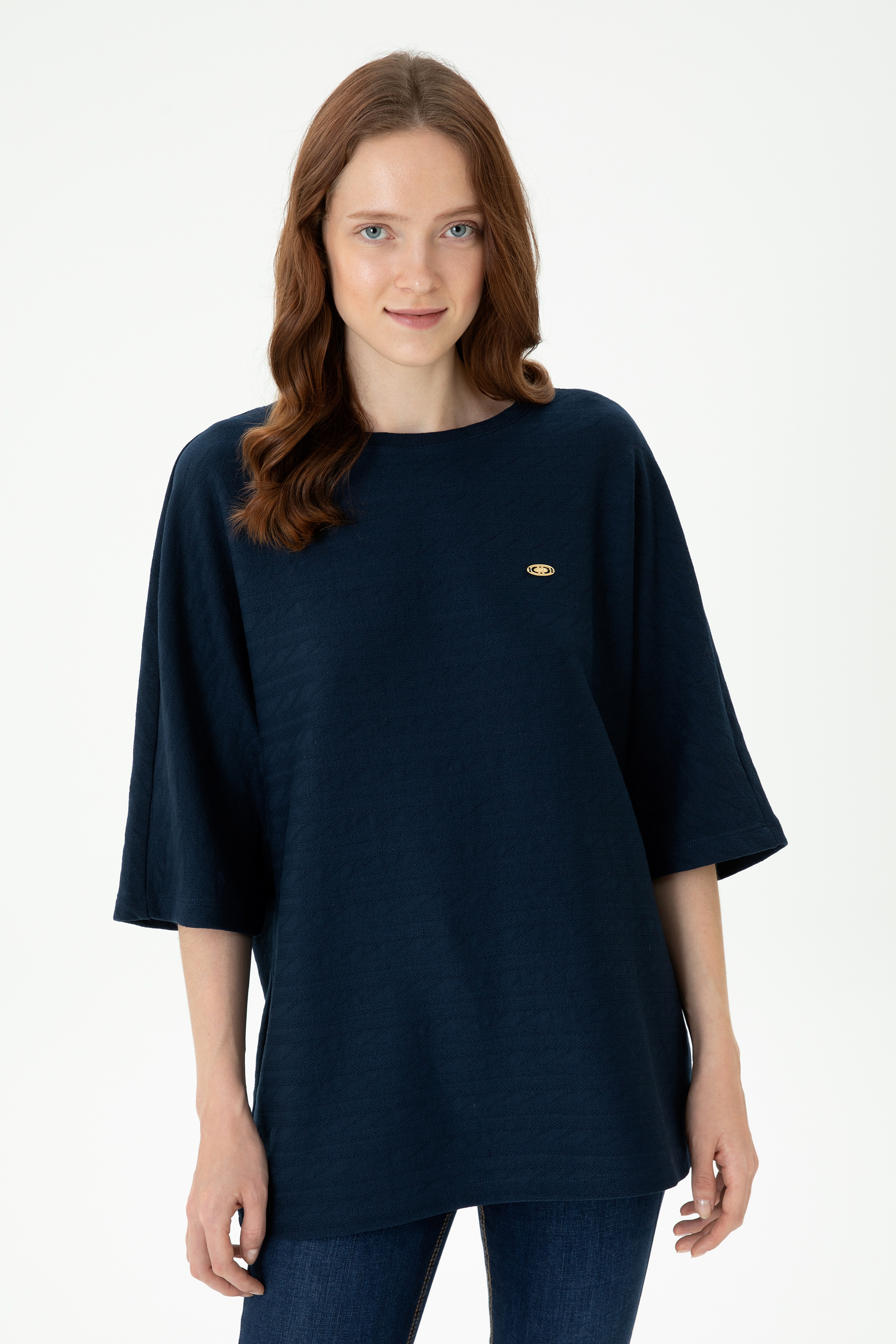 Kadın Lacivert Sweatshirt