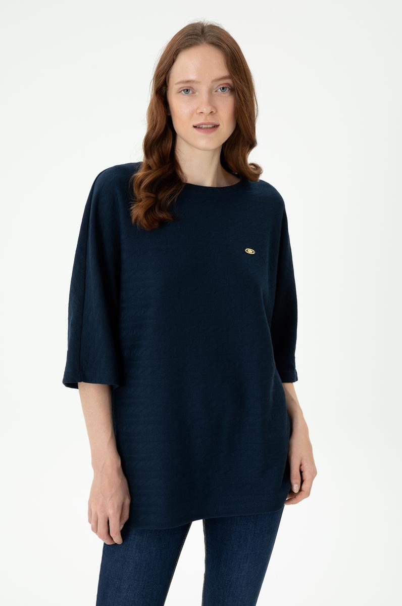 Kadın Lacivert Sweatshirt