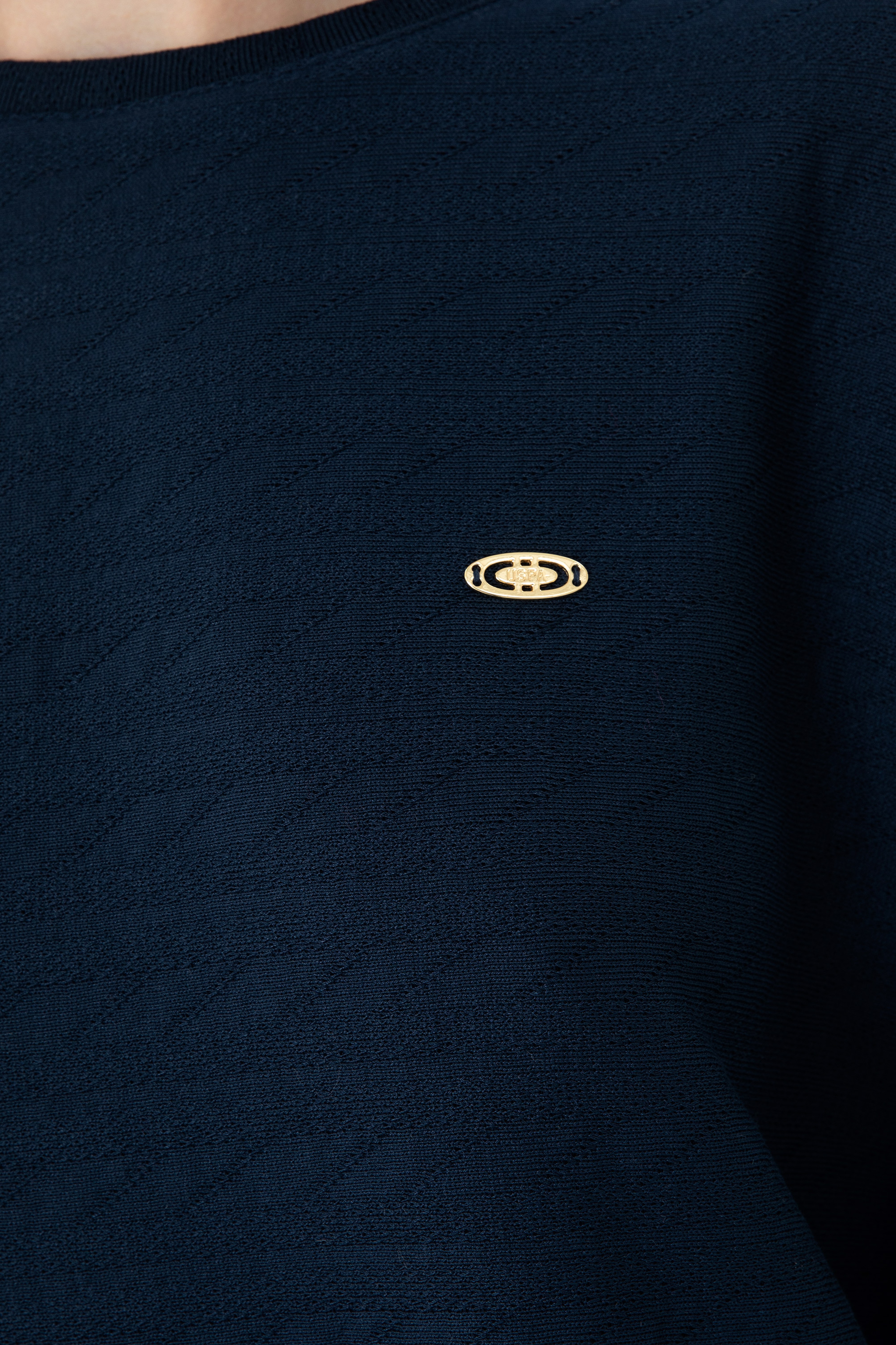 Kadın Lacivert Sweatshirt - Image 7