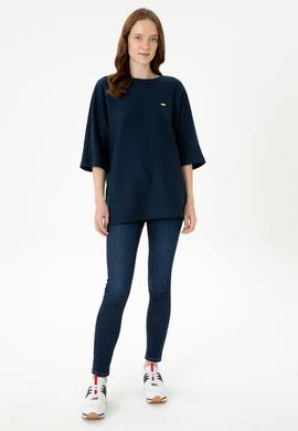 Kadın Lacivert Sweatshirt - 50272158013