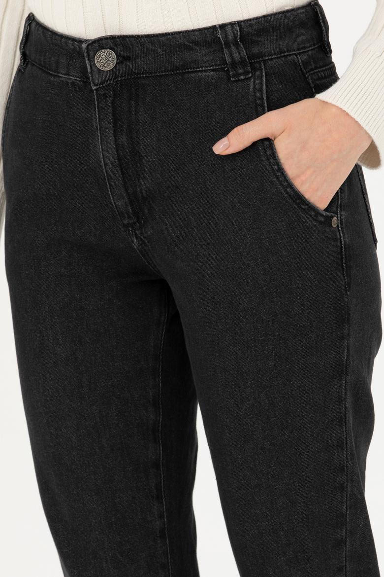 Kadın Siyah Jean Pantolon - 50272852001