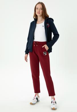 Kadın Bordo Eşofman Altı - 50273313011