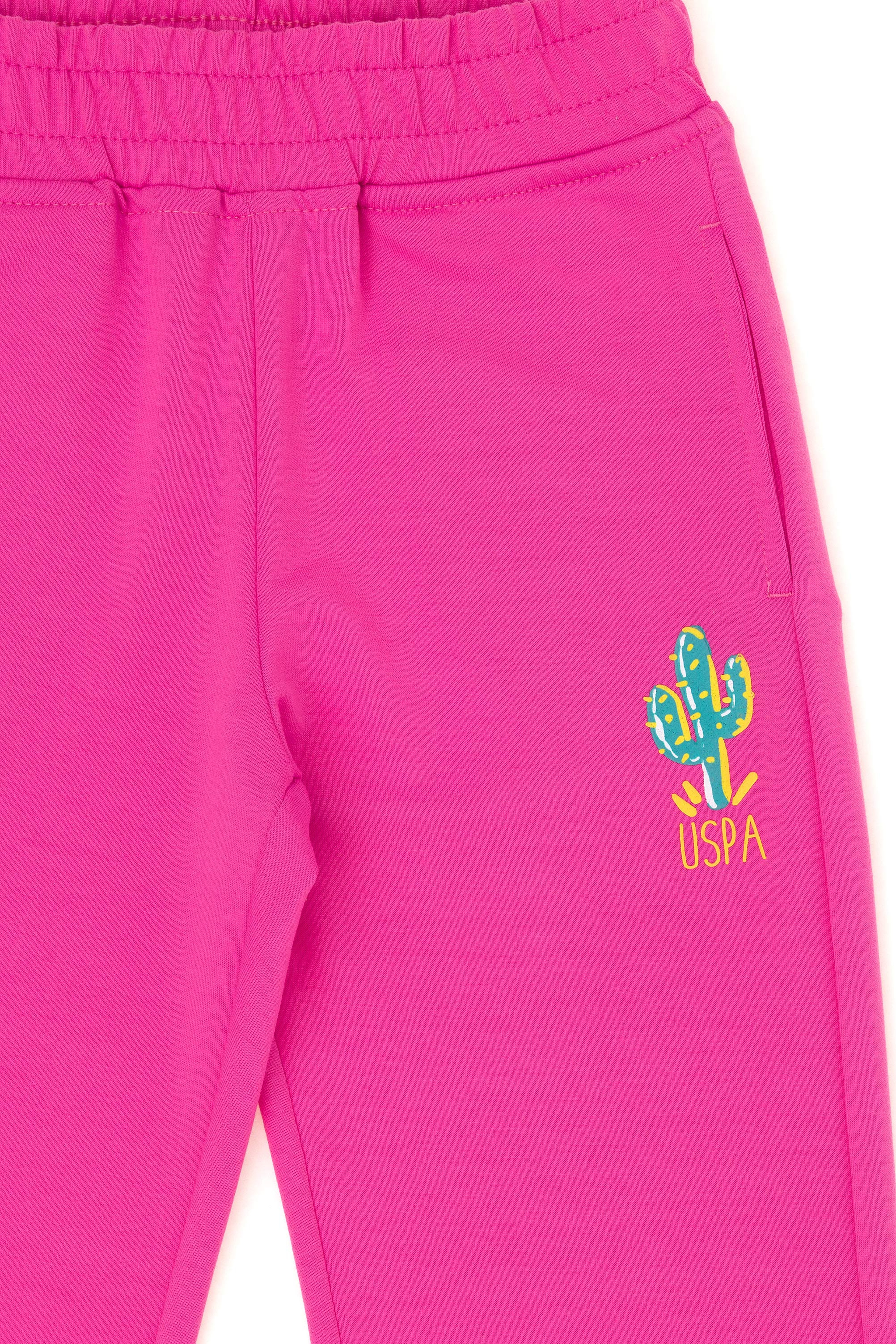 Kız Çocuk Pembe Eşofman Altı - Image 4