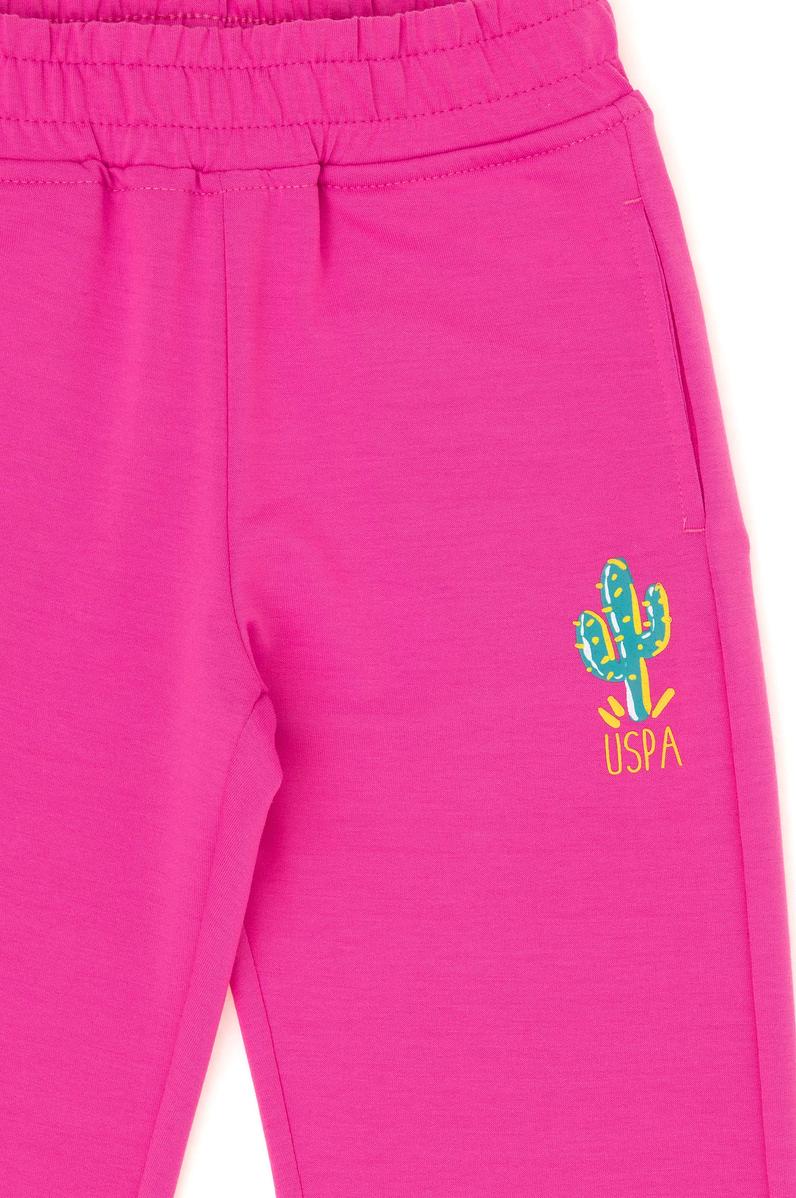 Kız Çocuk Pembe Eşofman Altı