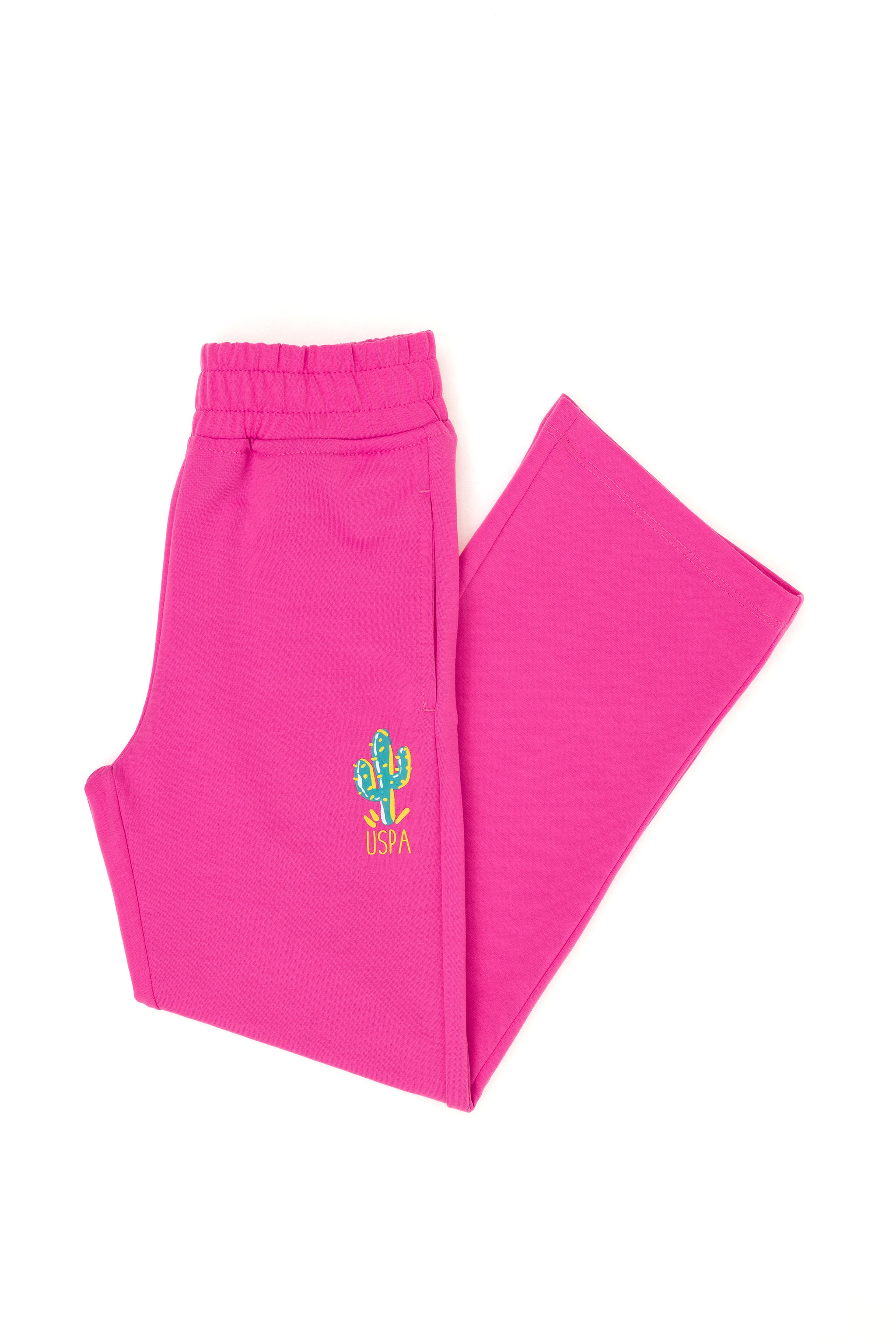 Kız Çocuk Pembe Eşofman Altı