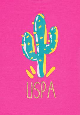 Kız Çocuk Pembe Tişört - 50265397017