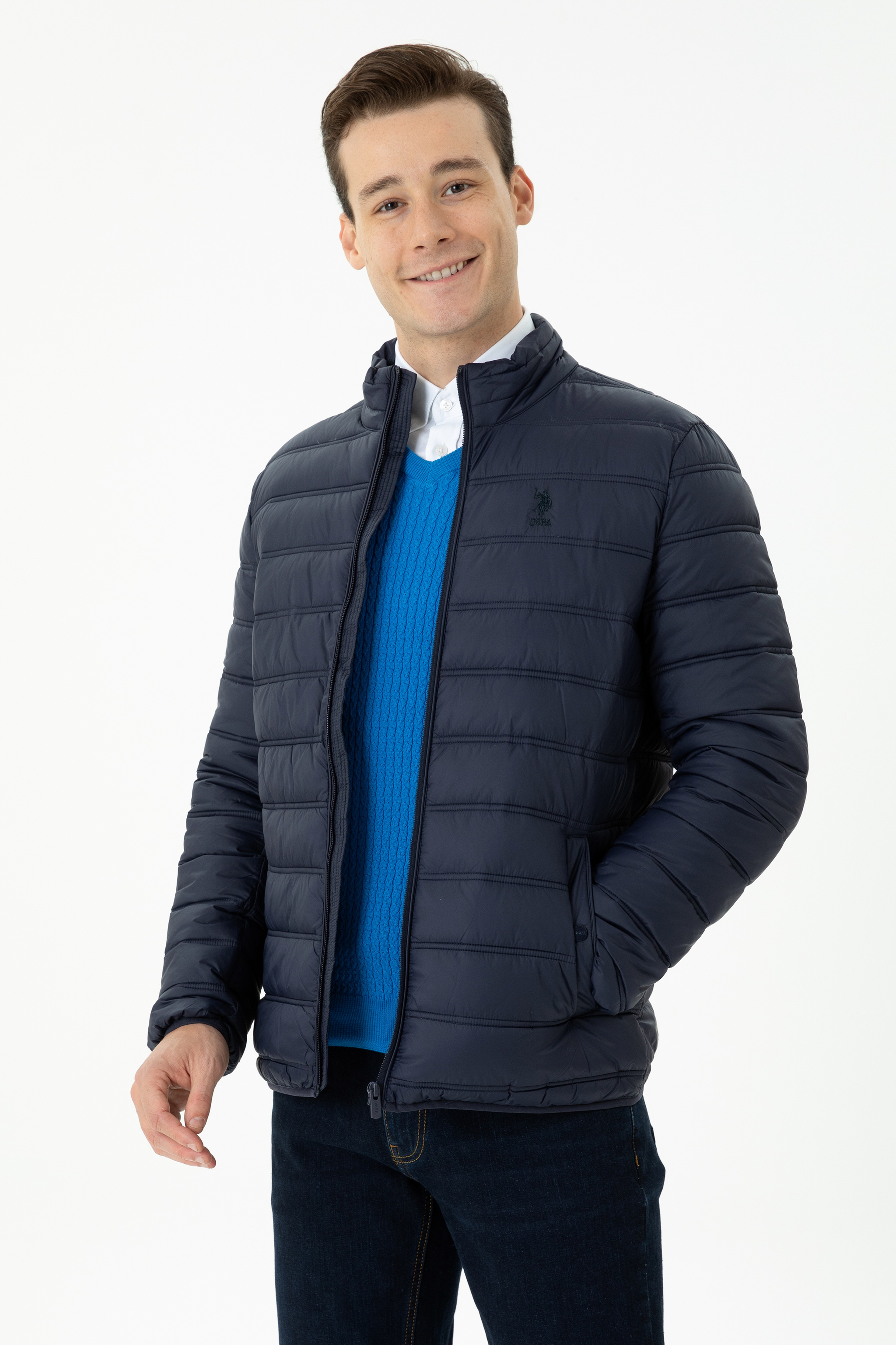 Erkek Lacivert Mont - Image 1