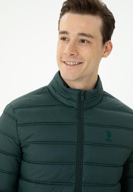 Erkek Koyu Yeşil Mont - 50269095085