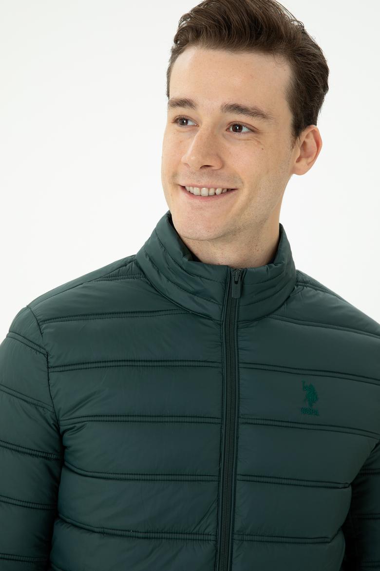 Erkek Koyu Yeşil Mont - 50269095085