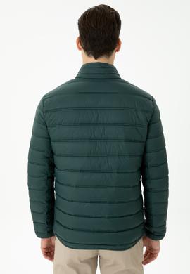 Erkek Koyu Yeşil Mont - 50269095087