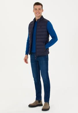 Erkek Lacivert Yelek - 50269098006