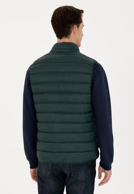 Erkek Koyu Yeşil Yelek - 50269098086