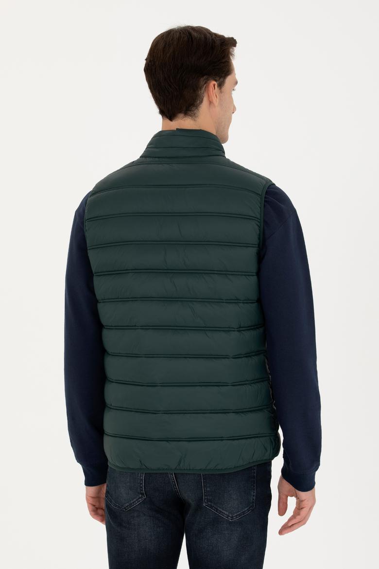 Erkek Koyu Yeşil Yelek - 50269098086