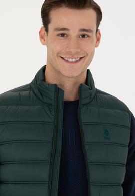 Erkek Koyu Yeşil Yelek - 50269098086