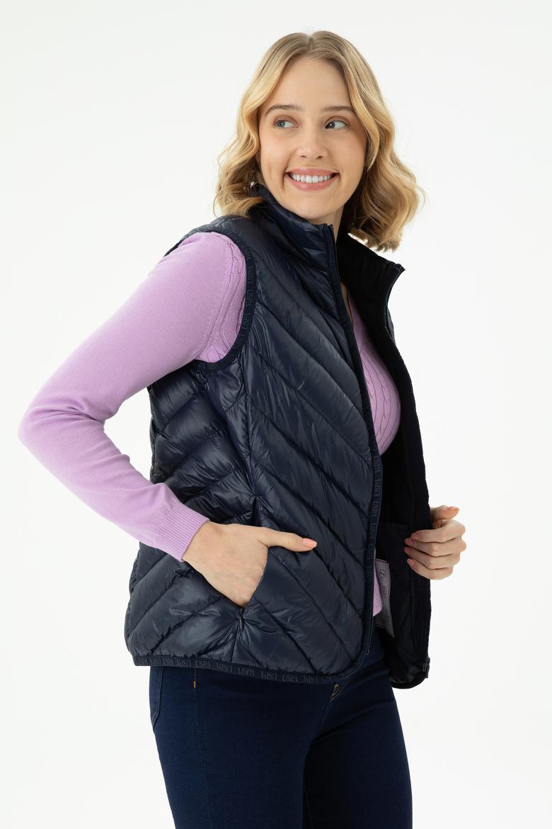 Kadın Lacivert Yelek