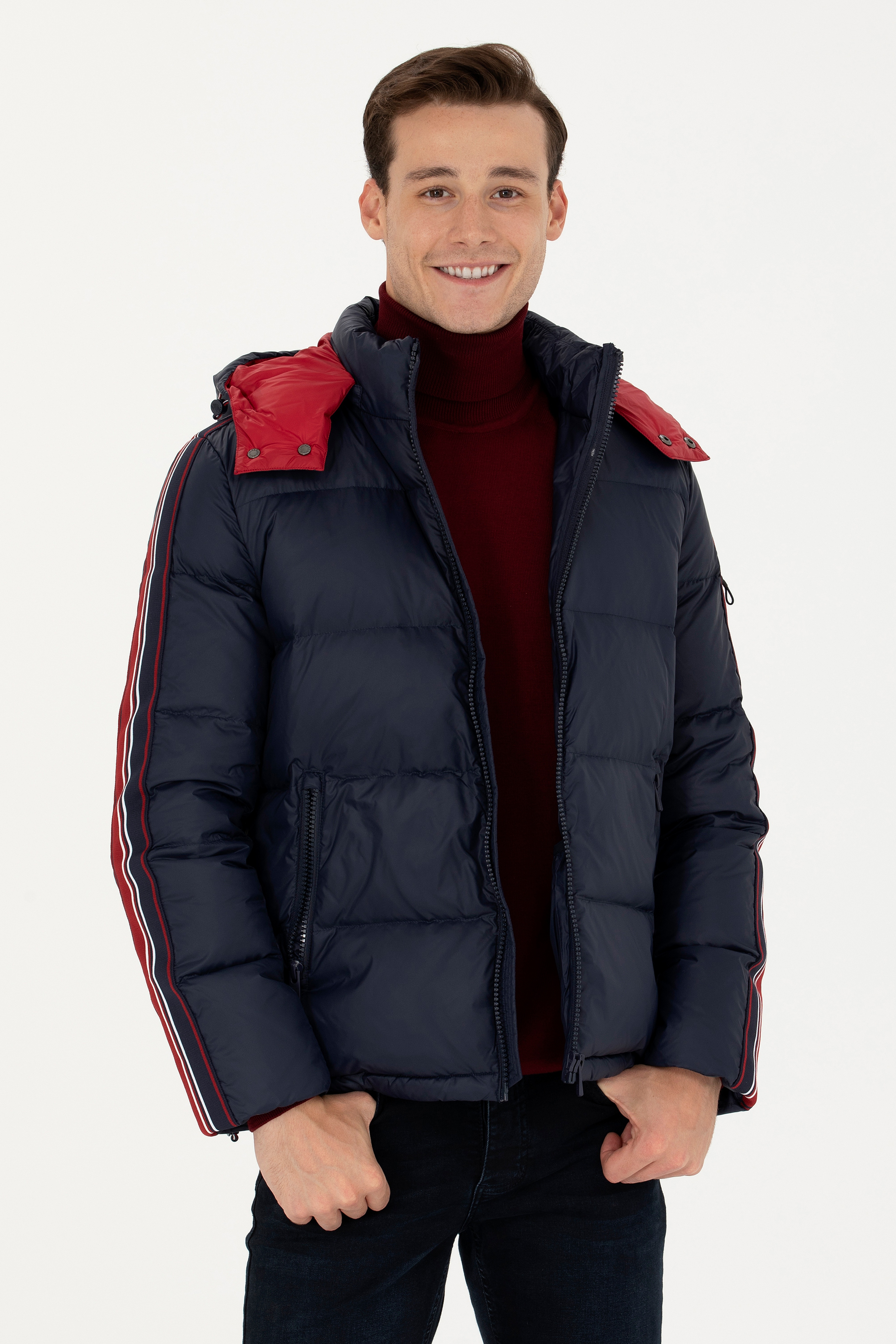 Erkek Lacivert Mont - Image 3