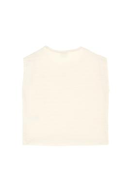 Kız Çocuk Krem Tişört - 50270083011