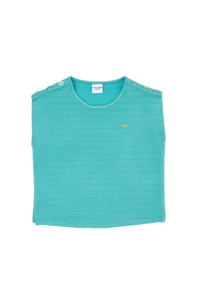 Kız Çocuk Mint Tişört