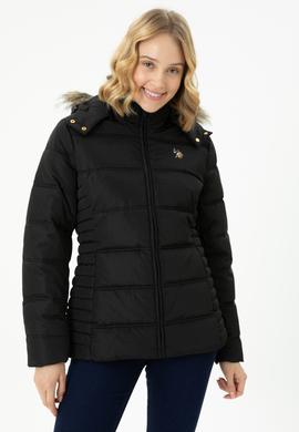 Kadın Siyah Mont - 50270658031