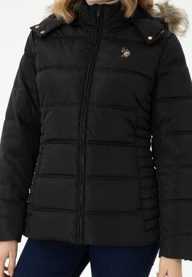 Kadın Siyah Mont - 50270658031