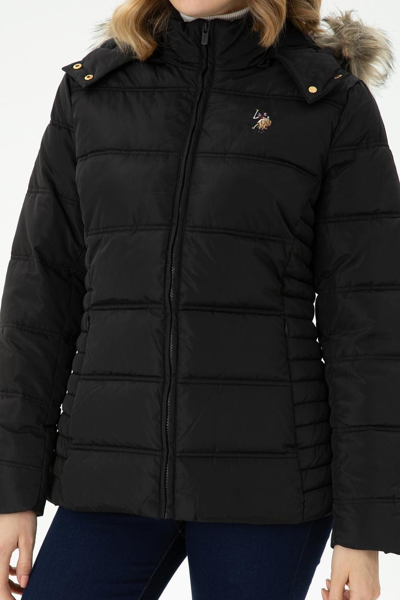 Kadın Siyah Mont - 50270658031