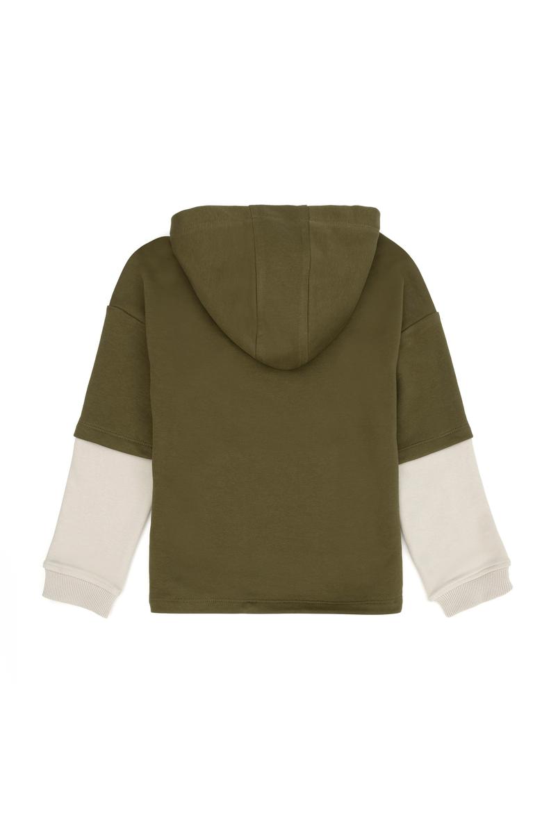 Erkek Çocuk Haki Sweatshirt - 50270823066