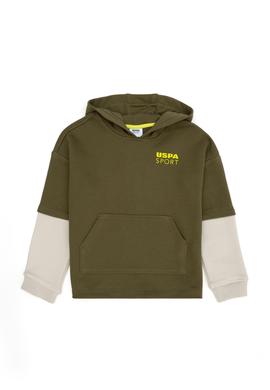 Erkek Çocuk Haki Sweatshirt - 50270823066