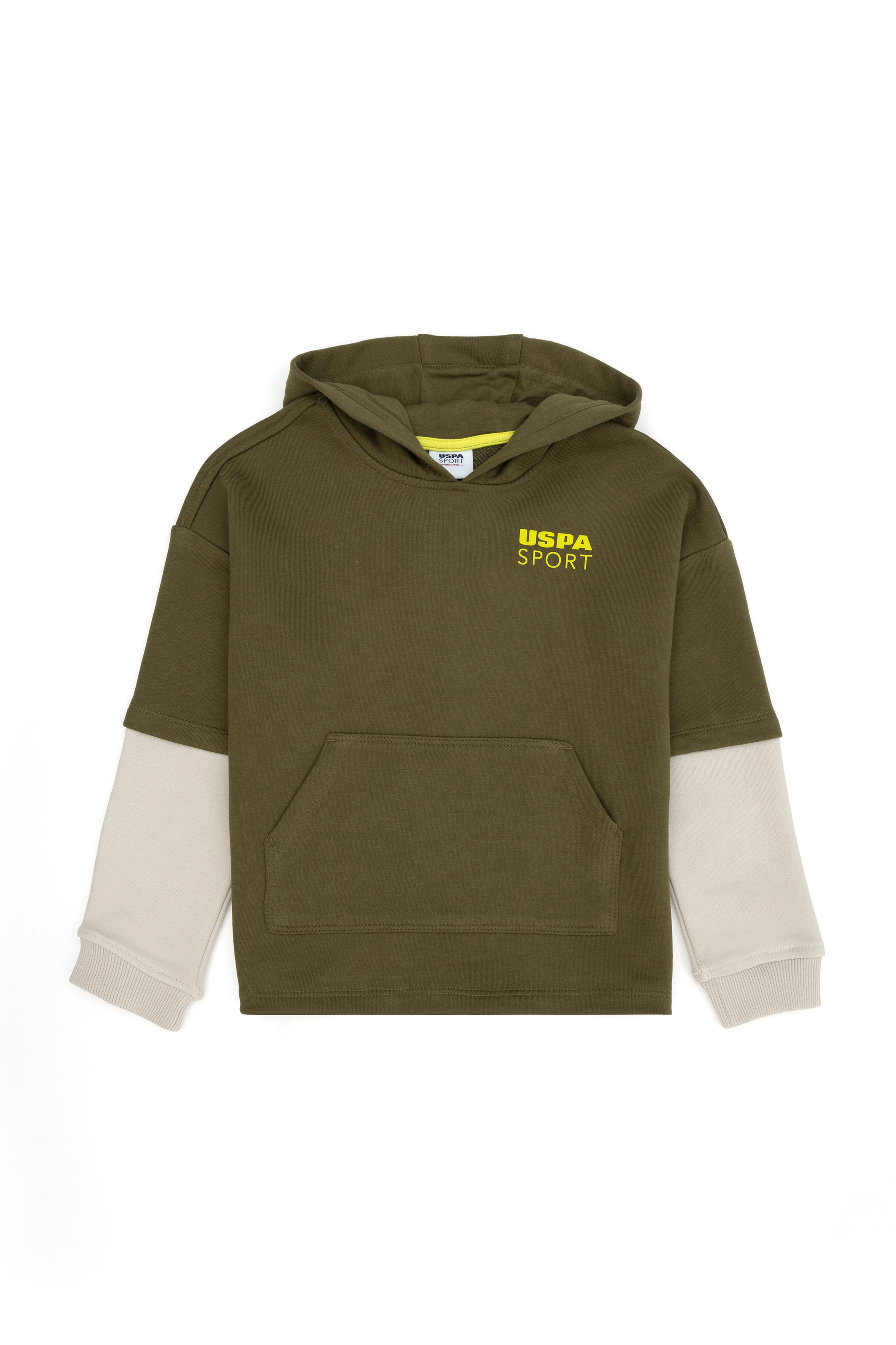 Erkek Çocuk Haki Sweatshirt - Image 1