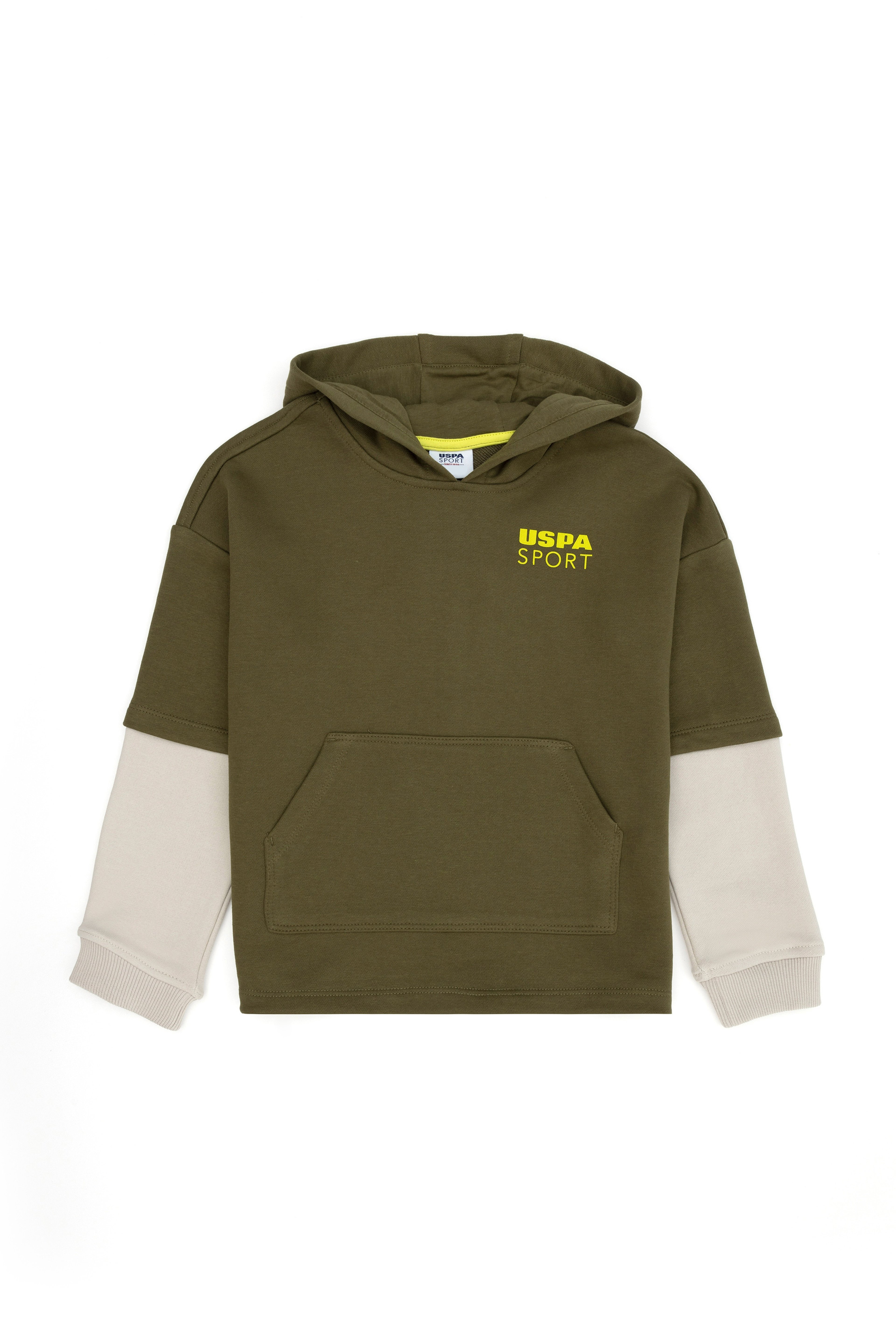 Erkek Çocuk Haki Sweatshirt