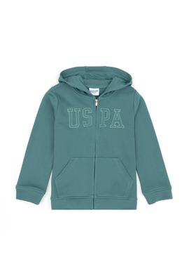 Kız Çocuk Mint Fermuarlı Basic Sweatshirt - 50272613047