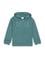 Kız Çocuk Mint Fermuarlı Basic Sweatshirt
