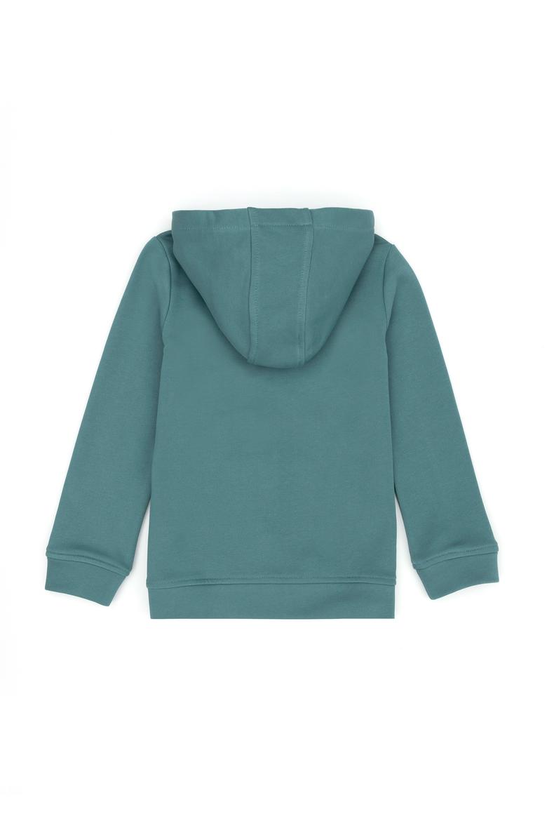 Kız Çocuk Mint Fermuarlı Basic Sweatshirt - 50272613047
