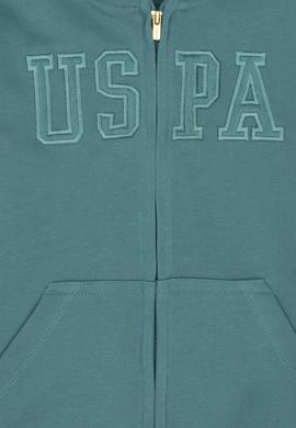 Kız Çocuk Mint Fermuarlı Basic Sweatshirt - 50272613047